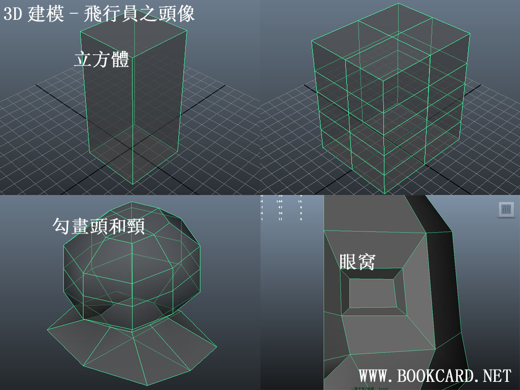 3D建模-飛行員之頭像