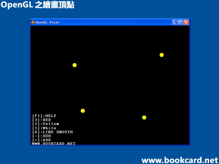 OpenGL之繪畫頂點 – 經倫記