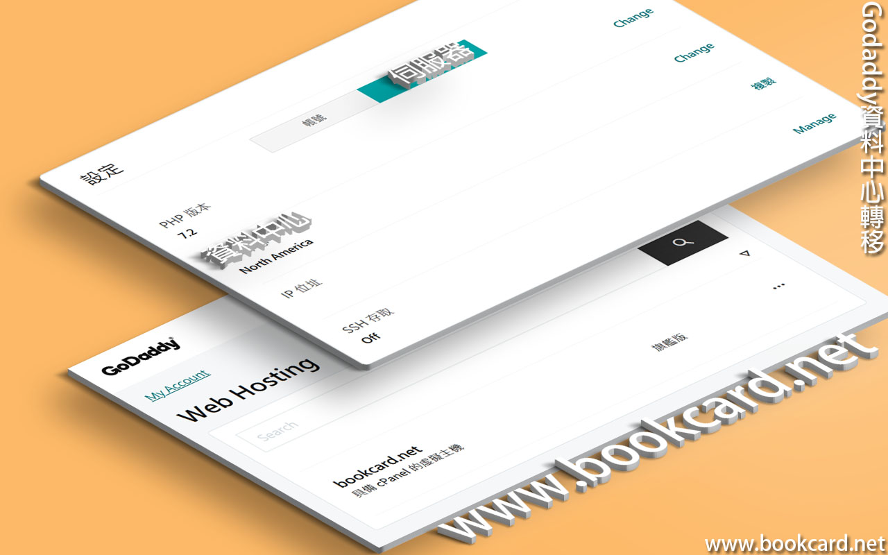 Godaddy資料中心轉移