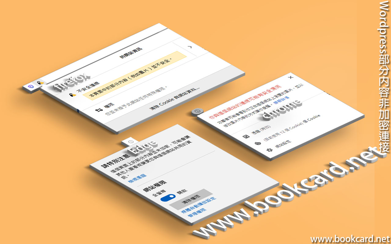 Wordpress部分內容非加密連接
