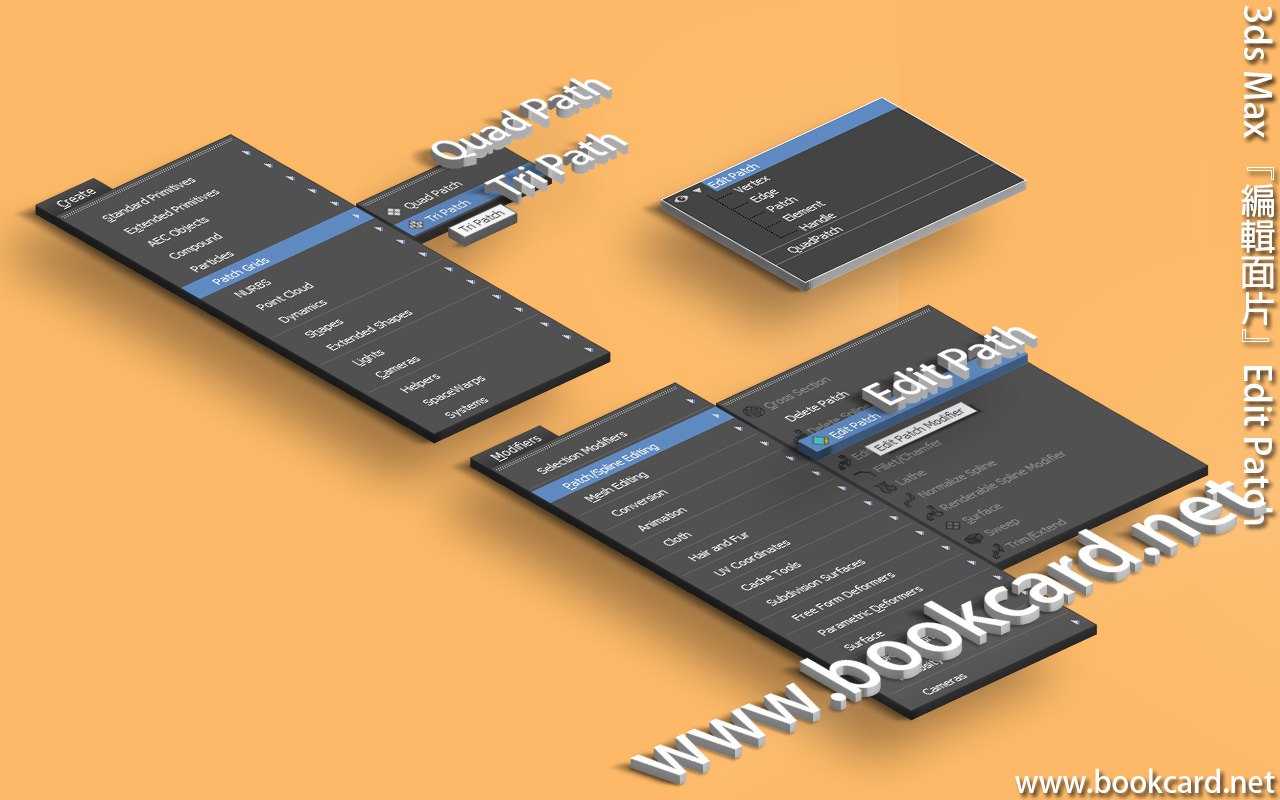 3ds Max『編輯面片』Edit Patch