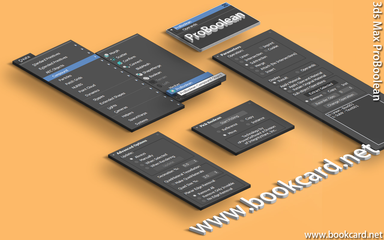 3ds Max ProBoolean