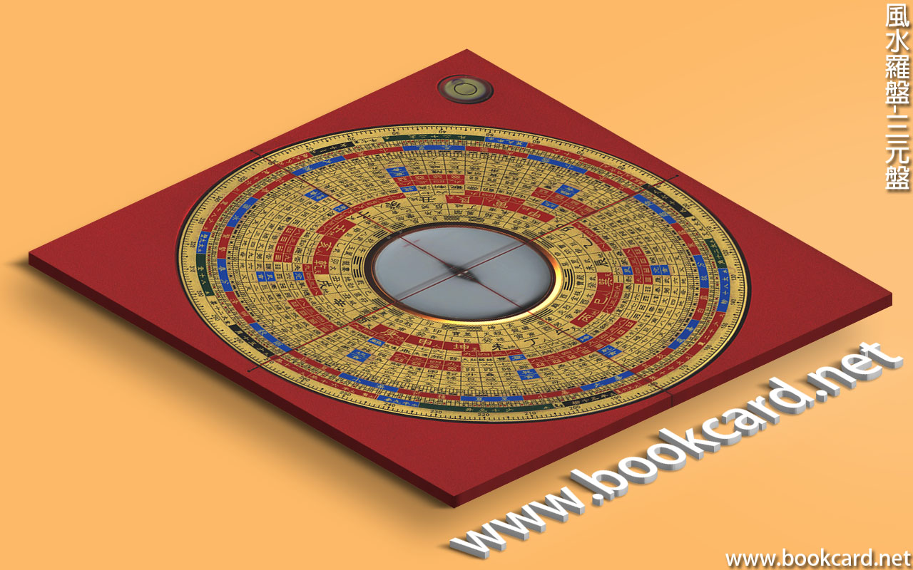 風水羅盤-三元盤