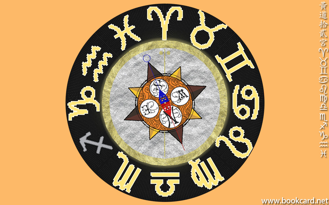 黃道拾貳宮♈♉♊♋♌♍♎♏♐♑♒♓