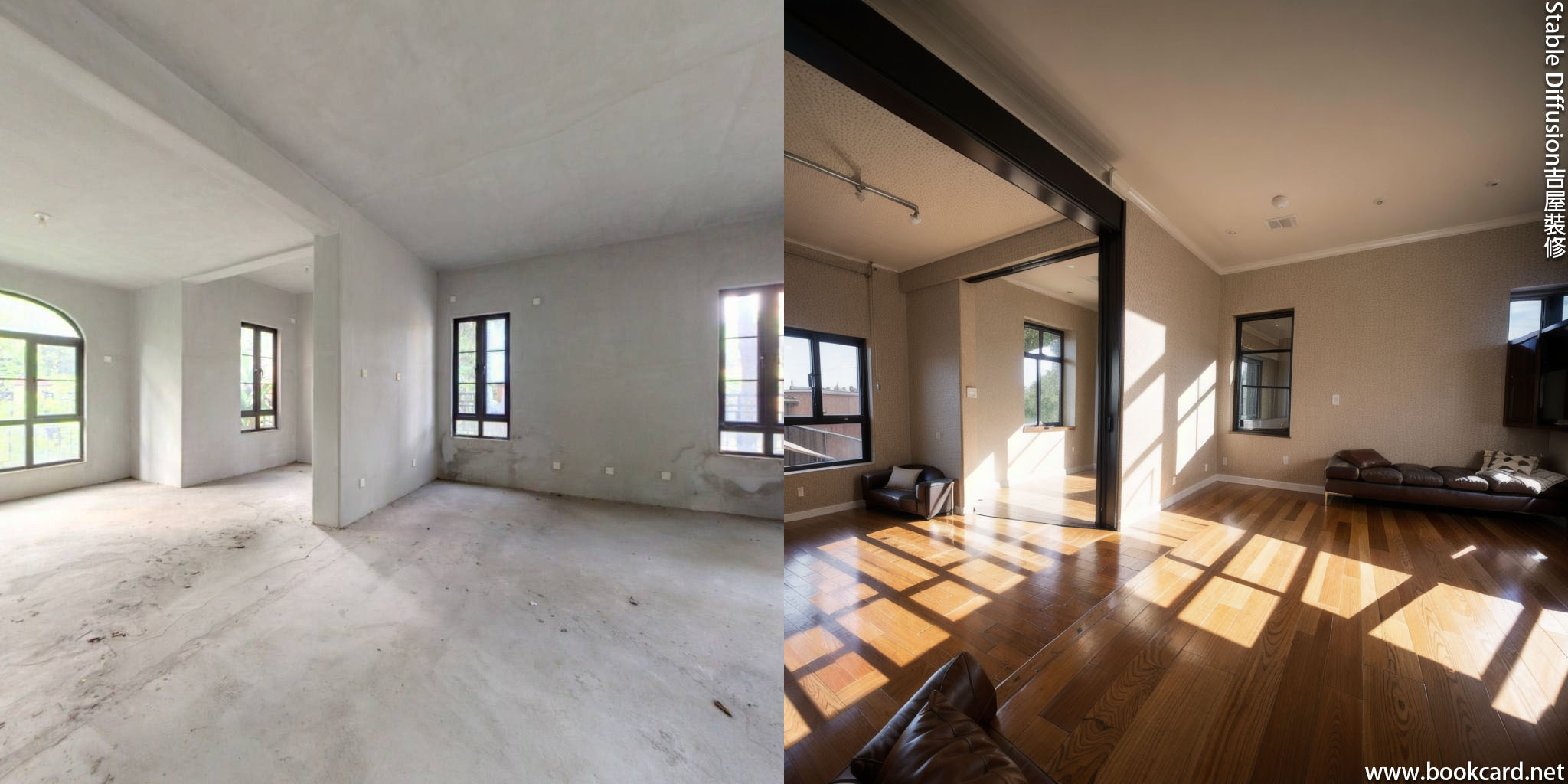 Stable Diffusion吉屋裝修