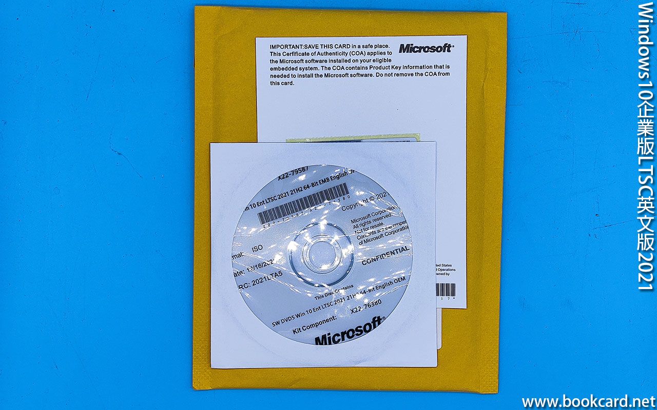 Windows10企業版LTSC英文版2021