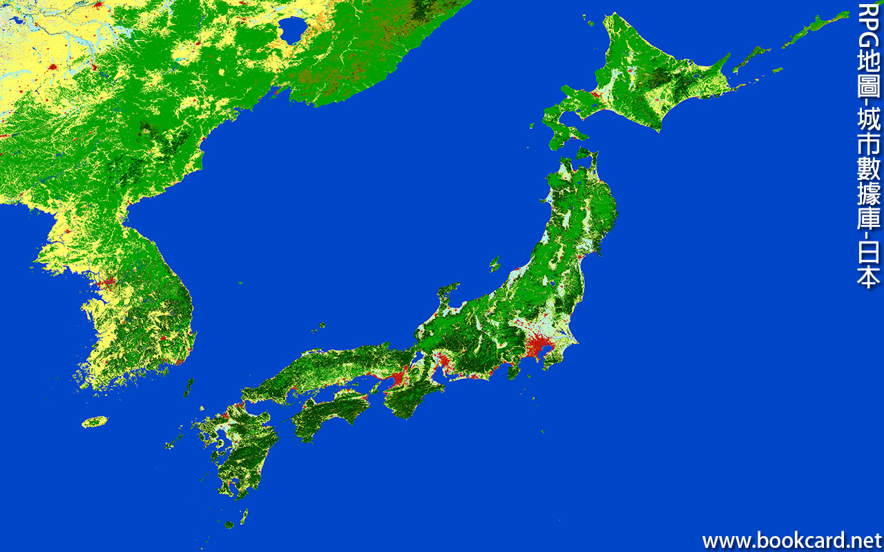RPG地圖-城市數據庫-日本